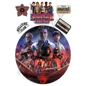 Torta ostya - Stranger Things A4 