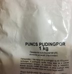 Pudingpor (főzős) 1kg - Puncs ízű