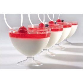 Pohár desszert tégely - Bubble (18db)