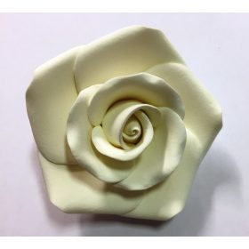 Rózsa XL 8cm - Fehér