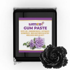 Lumea cukorvirág massza - Fekete 500g