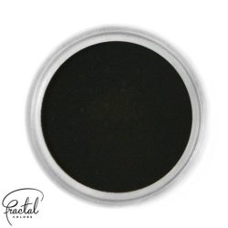 Fractal ételfesték festőpor 10ml - Fekete (Black)