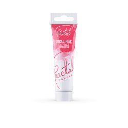 Ételfesték gél Fractal 30g - Coral Pink