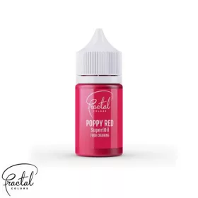   Fractal - Superioil Olaj alapú ételfesték 30ml - Poppy Red