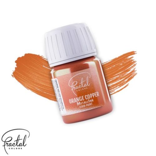 Metallink Food Paint - Orange Cooper 