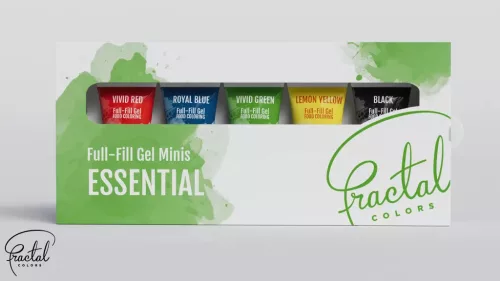 Ételfesték gél Fractal 5*12g - Full-Fill Gel Minis