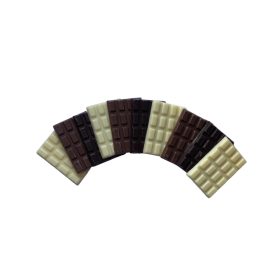 Csoki dísz -  Mini tábla (vegyes,15db)