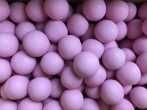   Cukorgolyó óriás roppanós 15mm 100g - Gyöngyház Rózsaszín