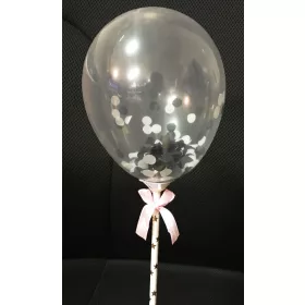 Tortadekoráció lufi beszúró - 8. Arany-Fekete-Fehér