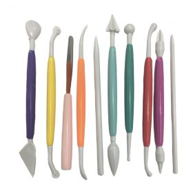   Fondant / Marcipán modellező,díszítő tollkészlet (10db) 