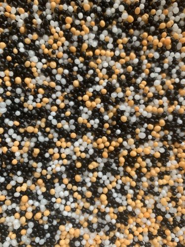 Dekor cukorgyöngy  2mm Halloween Mix - 100g