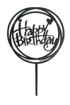 Torta beszúró " Happy Birthday" - 32.    10db!!!