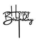 Torta beszúró " Happy Birthday" - 05.