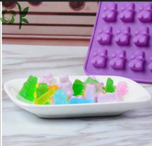 Szilikon forma -  (gumicukor) Gumimacik