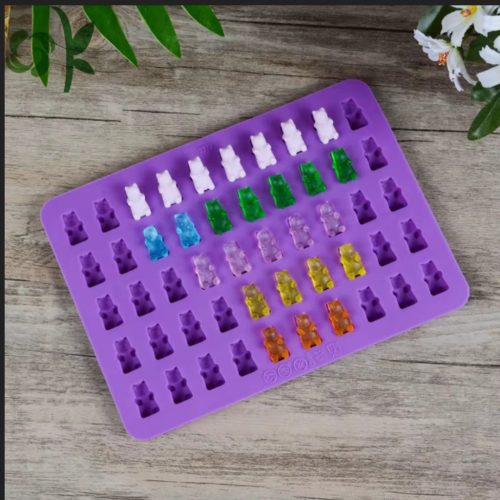 Szilikon forma -  (gumicukor) Gumimacik