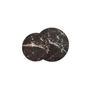   Torta alátét kerek 30cm fekete márvány mintás (3mm vastag) MDF!!!