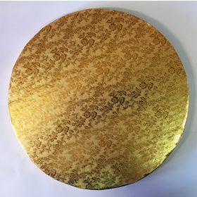 Torta dob 25cm mintás arany