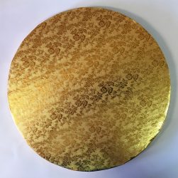 Torta dob 30cm mintás arany