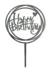 Torta beszúró " Happy Birthday" - 26.