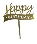 Torta beszúró " Happy birthday" - 77.