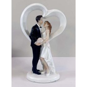 Nászpár 12cm "Szíves"