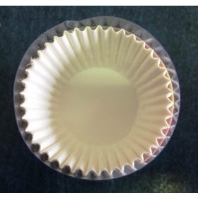 Muffin papír fehér 100db-os közepes