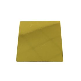 Torta alátét négyzet 16*16cm arany  (1mm vastag) Economy