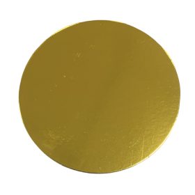 Torta alátét kerek 15cm arany (1mm vastag) Economy