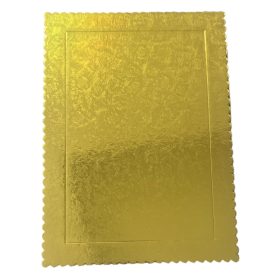 Torta alátét téglalap 30*40cm Arany (3mm vastag)