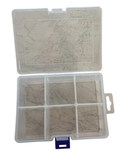 Tároló doboz 6 rekeszes