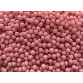 Dekor cukorgyöngy  7mm rózsaszín - 100g
