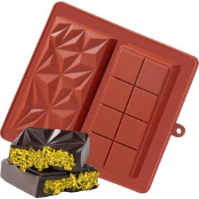 Szilikon csoki öntőforma - Dubai(Dubaji) 2db-os