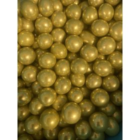 Cukorgolyó óriás roppanós 18mm 100g - Arany