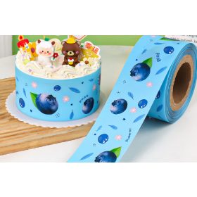 Vax fólia 1kg - 8cm-es Kék mintás