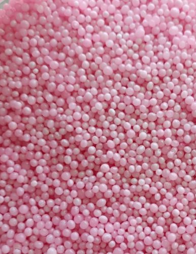 Dekor cukorgyöngy  2mm rózsaszín - 100g