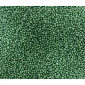 Dekor cukorgyöngy  2mm zöld - 100g