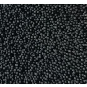 Dekor cukorgyöngy  2mm fekete - 100g