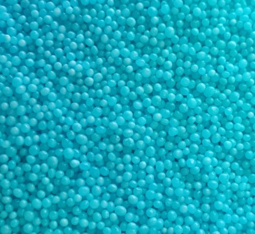 Dekor cukorgyöngy  2mm kék - 100g