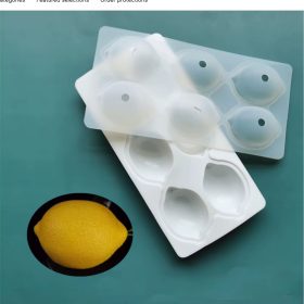 Mousse szilikon forma - Citrom