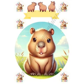 Torta ostya - Capybara A4 