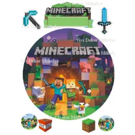 Torta ostya - Minecraft A4 207V