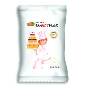 Fondant Smartflex velvet Fehér (mandula ízű) 250g