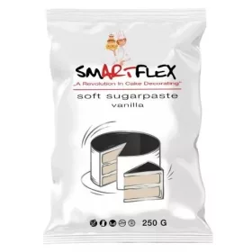 Fondant Smartflex SOFT Black (fekete) 250g