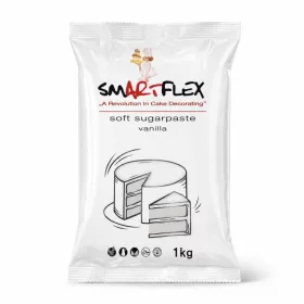 Fondant Smartflex SOFT Fehér 1 KG Vanília ízű