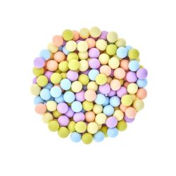 Dekor cukorgyöngy  9mm Multicolor - 100g