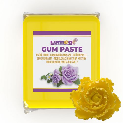 Lumea cukorvirág massza - Sárga 500g