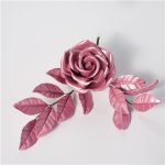 Cukorvirág Rose gold virágcsokor