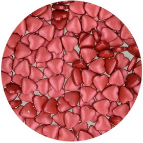 FunCakes szórócukor Bordó szívek - 80g