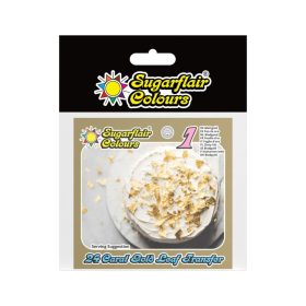 Ehető arany fólia 80*80mm 24k (1db)