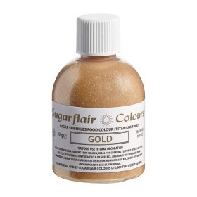 Dekor cukor 100g - Arany